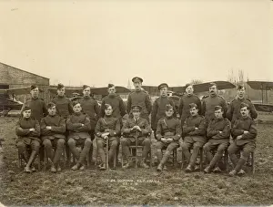 Warrant Prints: Officers of No24 Squadron RAF in France 29 November 1918