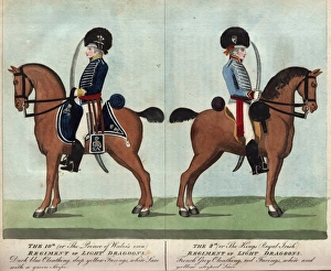 Officers, Regiments of Light Dragoons