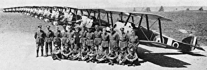Airmen Gallery: Officers of the Royal Air Force Squadron (Canadian)
