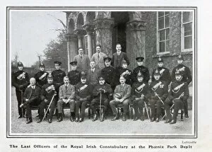 Depot Collection: The last Officers of the Royal Ulster Constabulary (RUC) at the Phoenix Park Depot