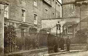 Mallet Gallery: Officers at Shepton Mallet Prison, Somerset