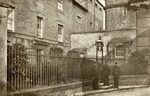 Prison Collection: Officers at Shepton Mallet Prison, Somerset