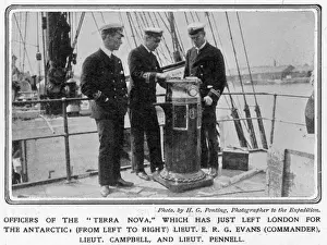 Officers of the Terra Nova