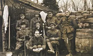 Officers in Trenches