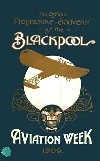 Official programme souvenir for the Blackpool Aviation Week