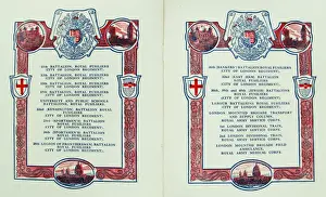 Official programme - Triumphal March of the London Troops