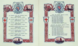 Official programme - Triumphal March of the London Troops