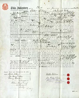 Messrs Collection: Official wording, Apprenticeship Indenture