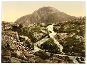 Ogwen Prints: Ogwen Falls, Nant Francon (i. e. Nant Ffrancon) Pass, Wales