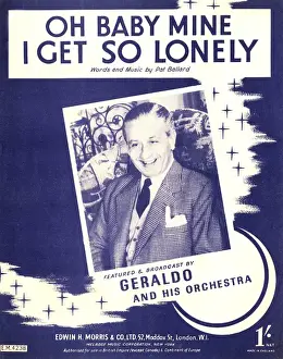 Lonely Prints: Oh Baby mine I get so lonely - Music Sheet Cover
