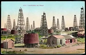 Wells Prints: Oil / California