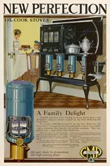 House Wives Prints: Oil Cook Stove 1919