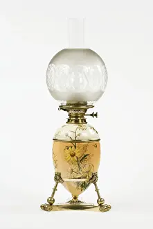 Furnishings Prints: Oil lamp