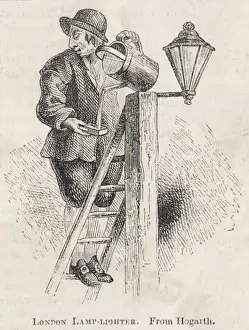 Climbs Prints: Oil Lamplighter