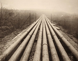 Oil Pipelines - Llandarcy Oil Refinery, Swansea