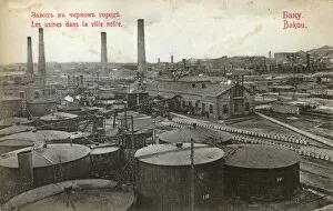 Images Dated 24th April 2012: Oil refineries and factories at Baku, Azerbaijan