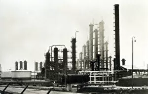 Images Dated 12th February 2021: Oil Refinery at Curacao, a Dutch Caribbean island