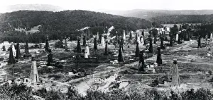 Oil wells in Romania, WW1