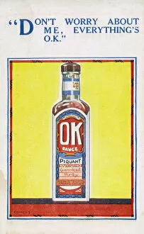 Images Dated 24th May 2016: OK Sauce - British Condiment - WW2 era