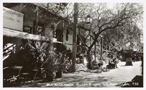 Olivera Collection: Old Avila Adobe, Olvera Street, Los Angeles, California, USA