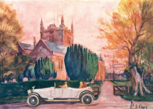 Edouard Collection: Old Basing Church