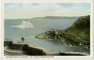 Johns Prints: Old Battery, Entrance to The Narrows, Newfoundland, Canada