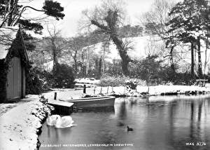 Old Belfast Waterworks, Lennoxvale in Snow Time