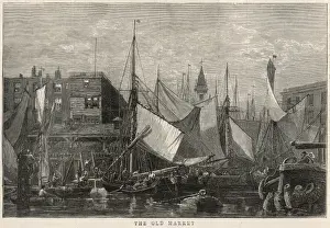 Bringing Prints: Old Billingsgate Fish Market, London, c. 1875