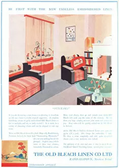 Images Dated 24th January 2011: Old Bleach Linen Company Advert