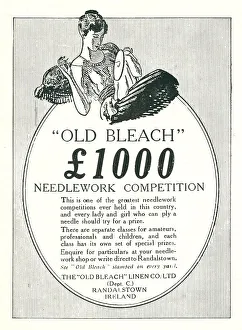 1000 Prints: Old Bleach Needlework Competition Advert