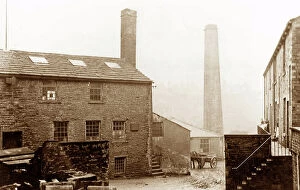 Corn Collection: Old Booth Corn Mill, Waterfoot, Victorian period