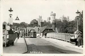 Littlehampton Prints: The Old Bridge, Arundel, England