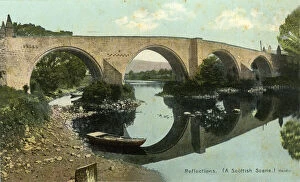 Stirling Gallery: Old Bridge over the River Forth, Stirling, Scotland