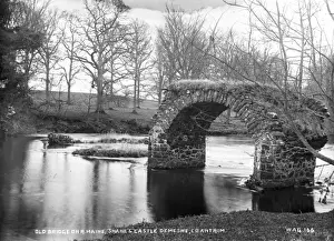 Maine Prints: Old Bridge on the River Maine, Shanes Castle, Co Antrim