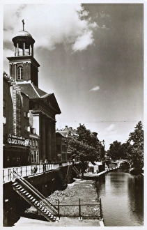 Images Dated 18th May 2017: Old canal at Utrecht, Netherlands