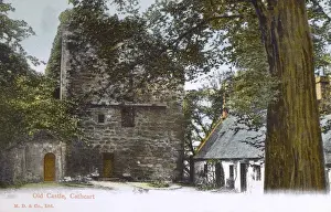 Linn Prints: Old Castle, Cathcart, Glasgow, Scotland