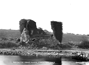Covered Prints: Old Castle Mahee Island, Strangford Lough