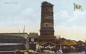 Old Chinese Pagoda