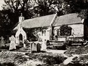 Old church at Bonchurch, Isle of Wight