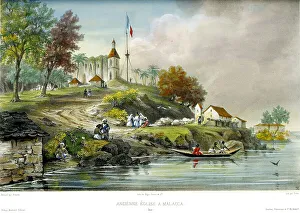 Vaillant Prints: Old Church At Malacca