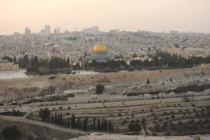 Images Dated 5th January 2014: Old City of Jerusalem. Temple Mount. Al-Aqsa Mosque, Dome of