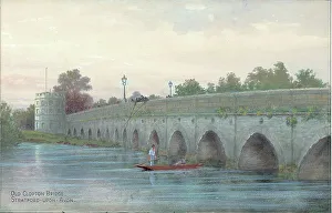 Quatremain Prints: Old Clopton Bridge, Stratford-upon-Avon