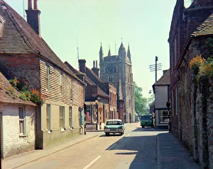 Romney Prints: An old corner, New Romney