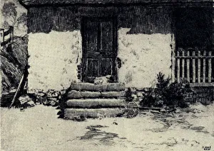 Hartley Prints: Old Cottage, Hartley