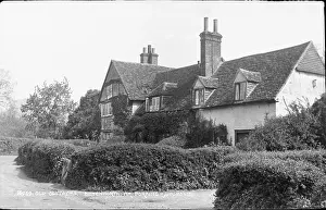 Dorking Prints: Old Cottages in Betchworth