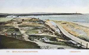 Moray Prints: Old Course - Moray Golf Club, Lossiemouth, Scotland