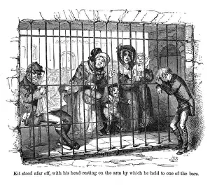 The Old Curiosity Shop, Kit behind bars
