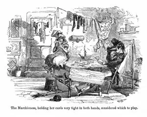 Images Dated 16th March 2012: The Old Curiosity Shop, the Marchioness playing cards