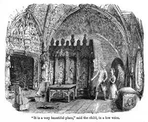 The Old Curiosity Shop, Nell in the ruined interior