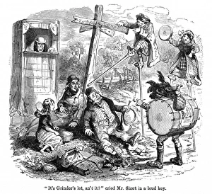 Stilt Collection: The Old Curiosity Shop, the Punch and Judy people